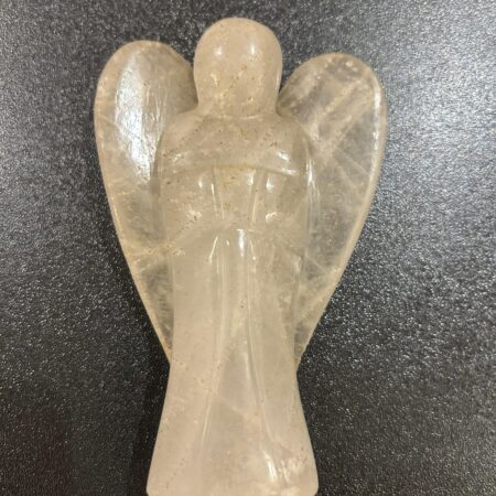 Natural Clear Quartz Angel Figurine - The Universal Crystal for Energy & Healing