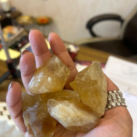 Natural Rough Citrine Crystal Chunks - Abundance & Prosperity Stone