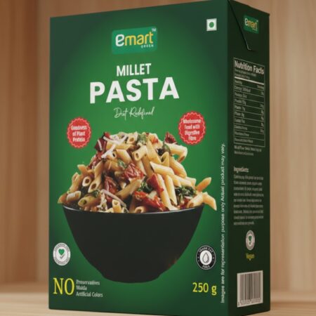 Emart-Green pearl millet pasta 250g healthy high fiber bajra pasta